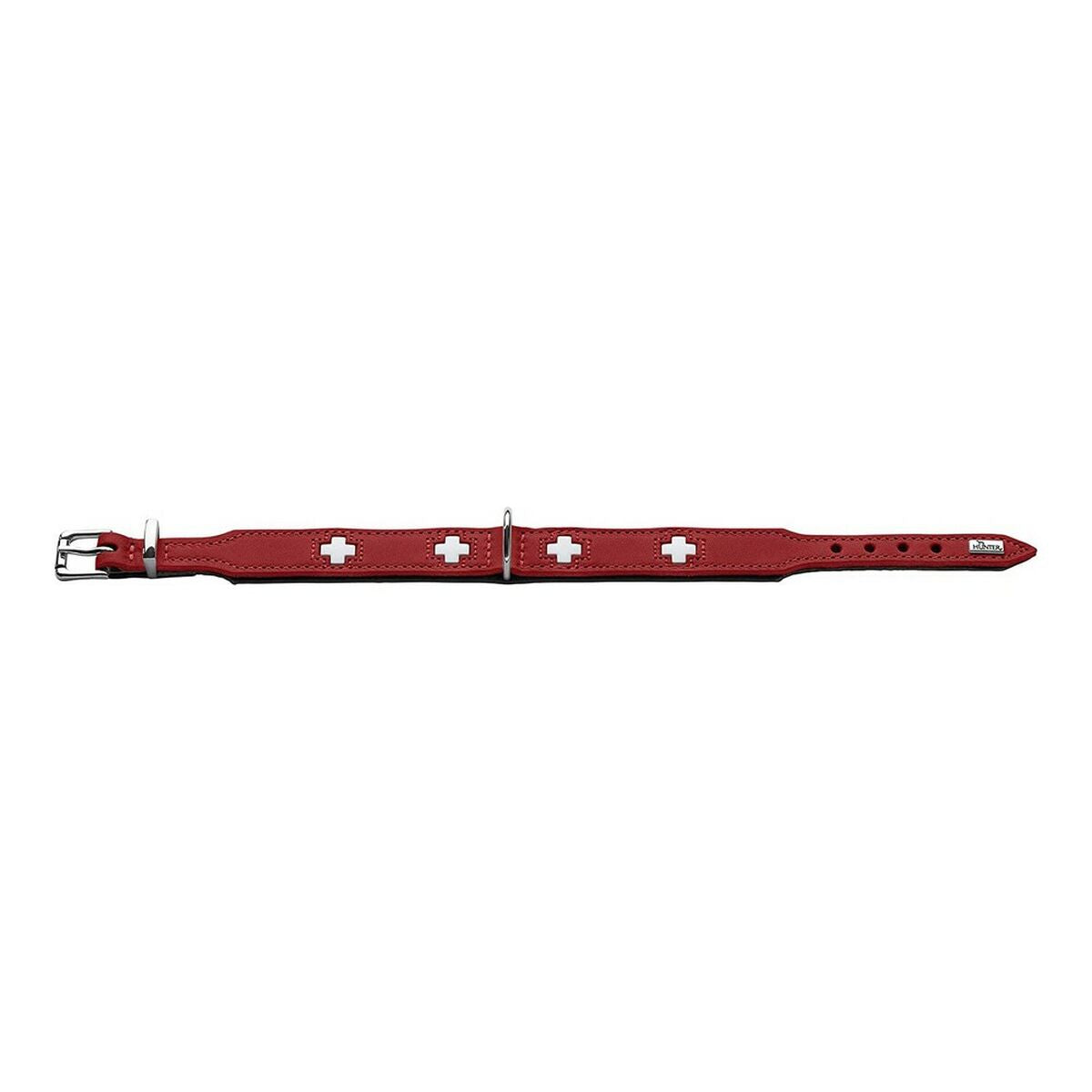 Dog collar Hunter Swiss Red/Black (47-54 cm)-1