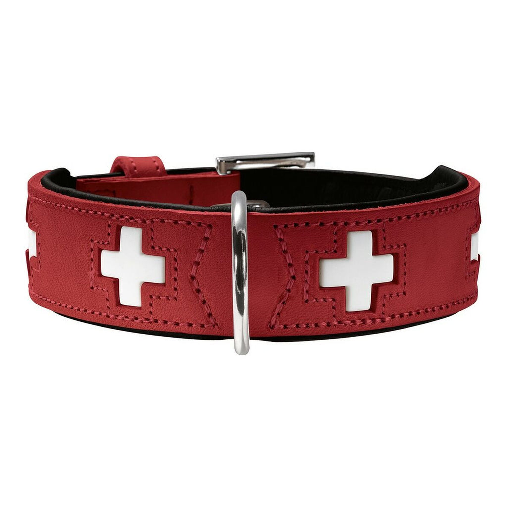 Dog collar Hunter Swiss Red/Black (35-39.5 cm)-0