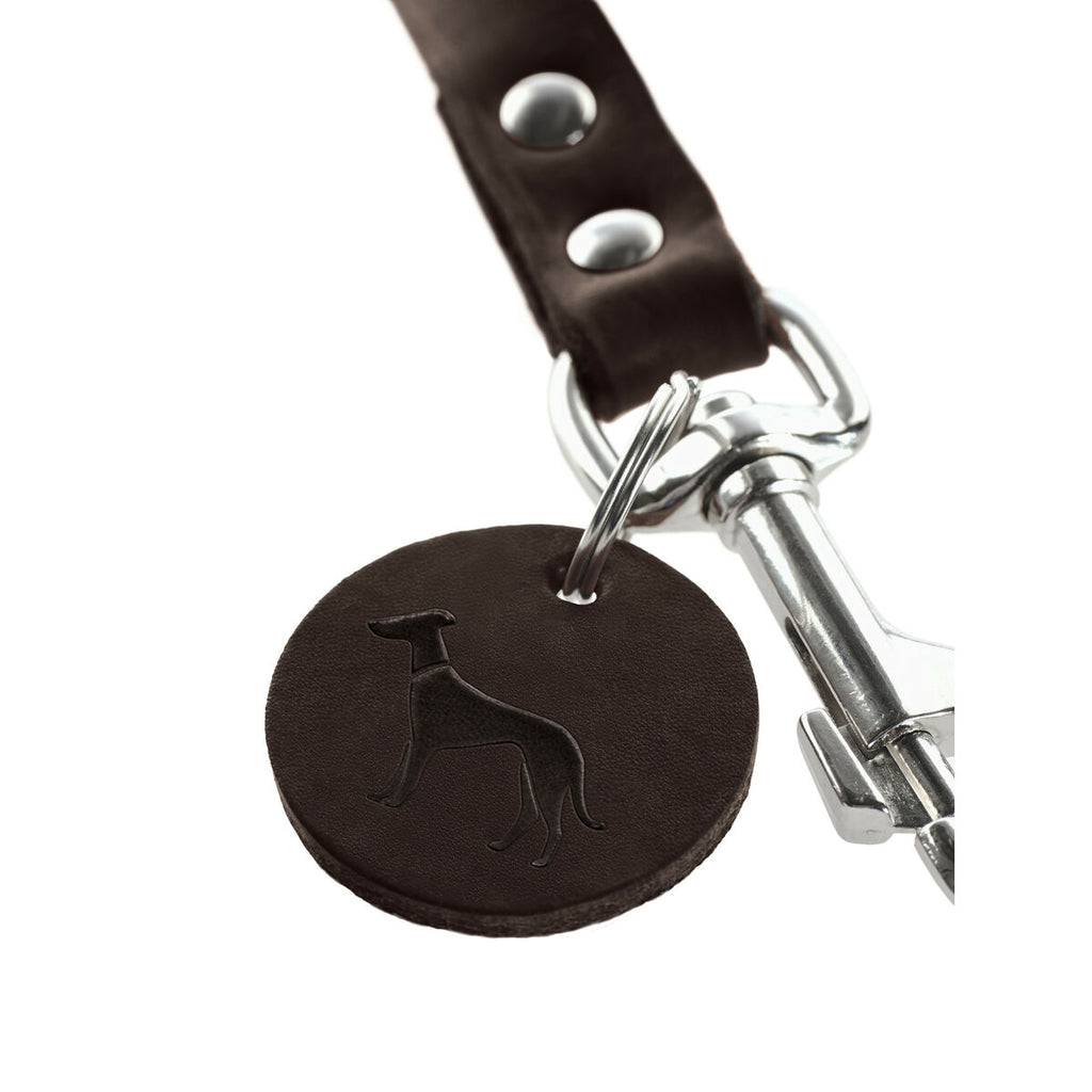 Dog Lead Hunter Brown 2 m Adjustable Leather-2