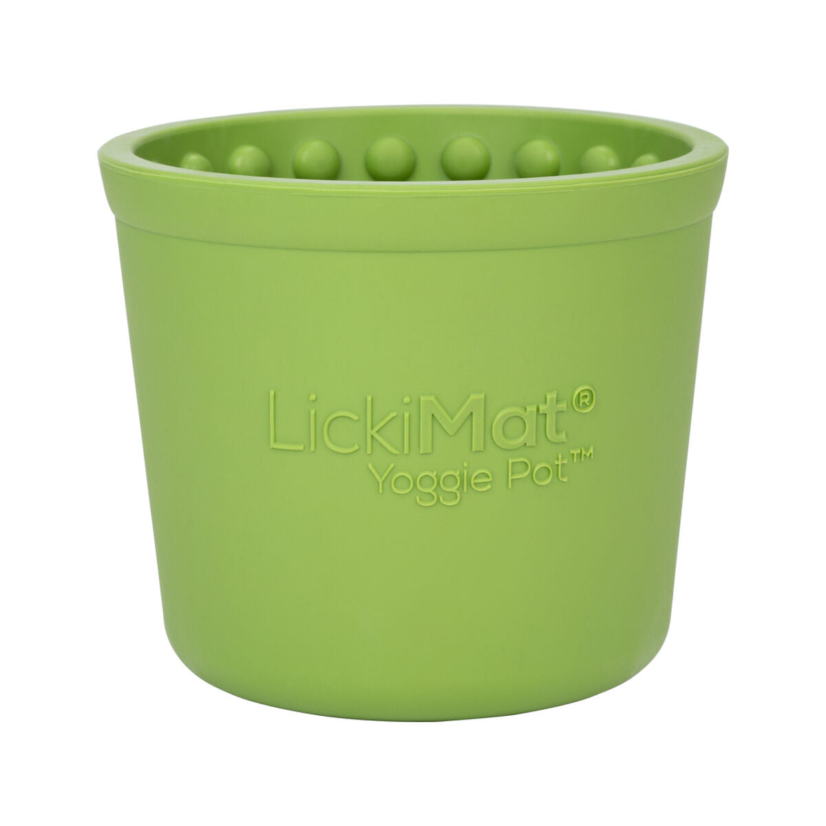 Dog Feeder Lickimat Green Rubber-1